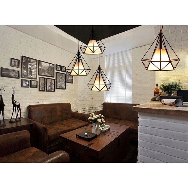 LED LAMP DIAMOND WHITE SHADE E27 3