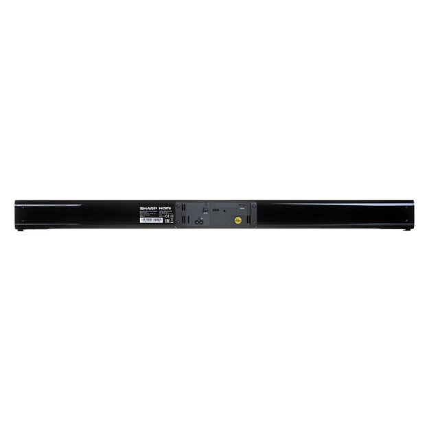Sharp | HT-SB110 2.0 Slim Soundbar | Black | No | Bluetooth | HDMI, Optical, Bluetooth | 90 W | Wireless connection 3