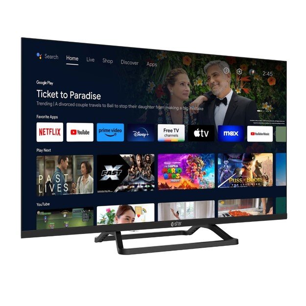 eSTAR Android TV 32 /82cm 2K HD LEDTV32A3T2 Black 2