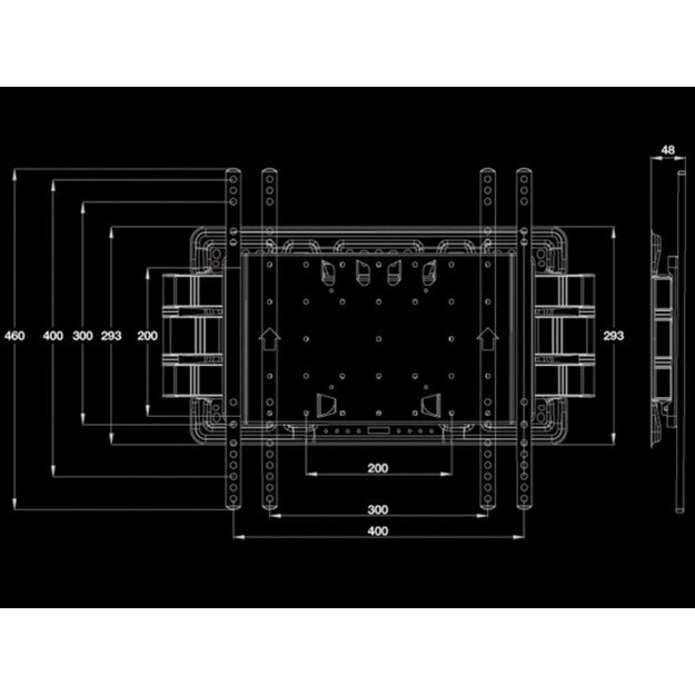 Multibrackets laik.VESA plon.4lank.didelis 5
