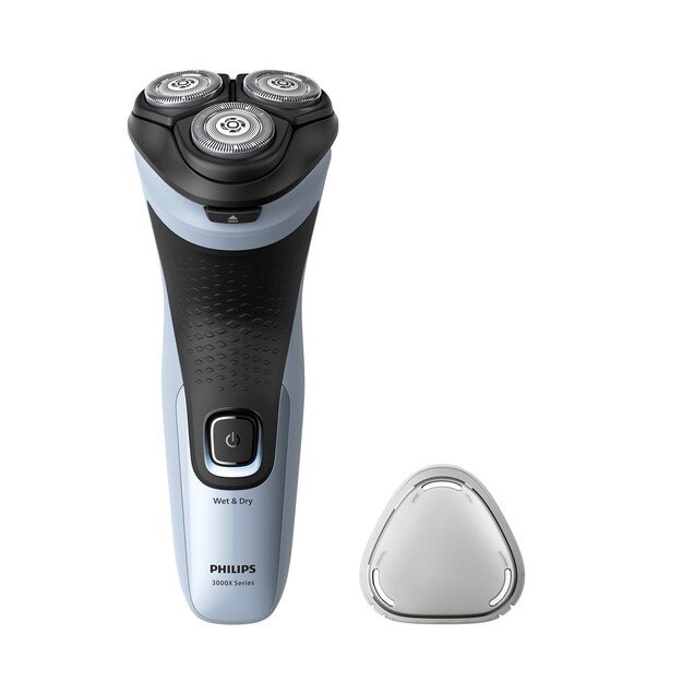 Philips X3003/00 men s shaver Rotation shaver Trimmer Black, Blue 11