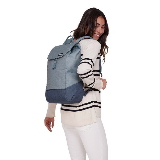 Thule | Lithos | Backpack 16L | Fits up to size 16   | Laptop backpack | Pond Gray/Dark Slate 3