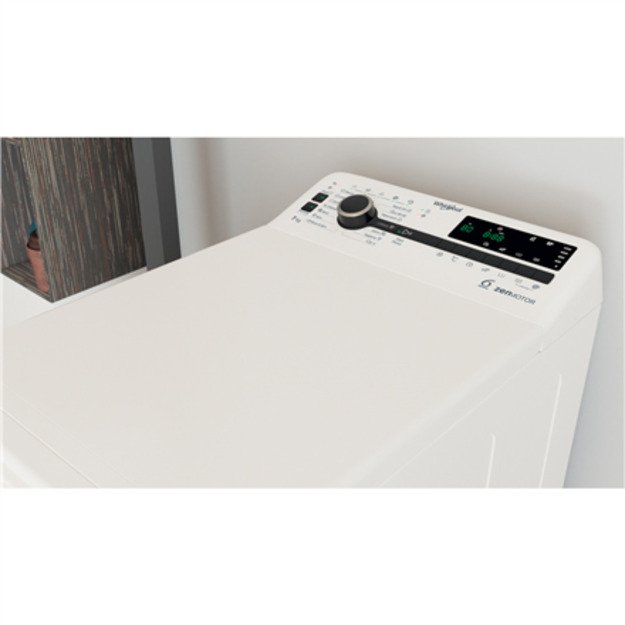 Whirlpool Washing Machine | TDLRB 7232BS EU | Energy efficiency class D | Top loading | Washing capacity 7 kg | 1200 RPM | Depth 4