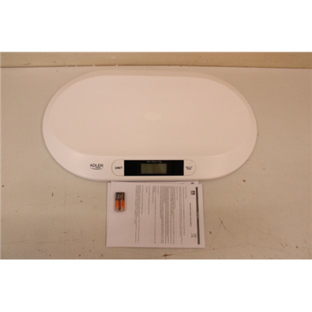 SALE OUT. Adler AD 8139 Child Scale | Adler | Adler AD 8139 | Maximum weight (capacity) 20 kg | Accuracy 10 g | White | DAMAGED