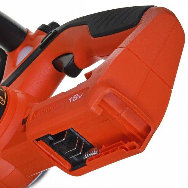 Akumuliatorinis grandininis pjūklas ku. 18V 2,0Ah BLACK+DECKER