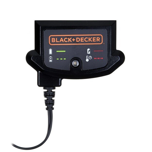Akumuliatorinis grandininis pjūklas ku. 18V 2,0Ah BLACK+DECKER