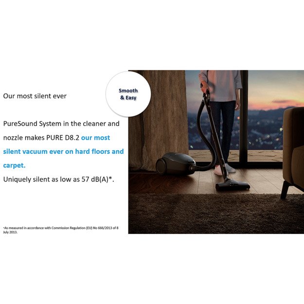 Vacuum cleaner ELECTROLUX PURE D8 PD82-4MB SILENCE 8