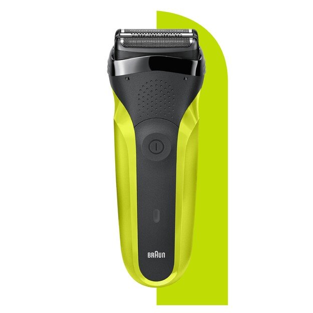 Braun | Shaver | 300s | Operating time (max) 30 min | Black/Green 9