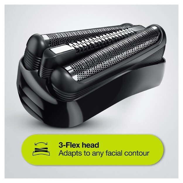 Braun | Shaver | 300s | Operating time (max) 30 min | Black/Green 4