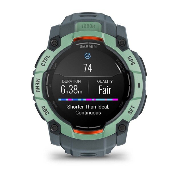 Garmin Instinct 3 AMOLED 3.3 cm (1.3 ) 50 mm Digital 416 x 416 pixels Touchscreen Green GPS (satellite) 3