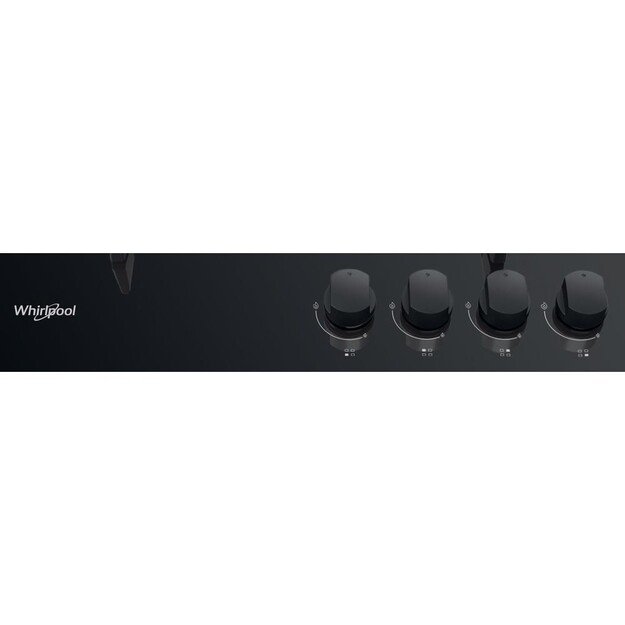 Whirlpool AKT 616/NB hob Black Built-in 60 cm Gas 4 zone(s)