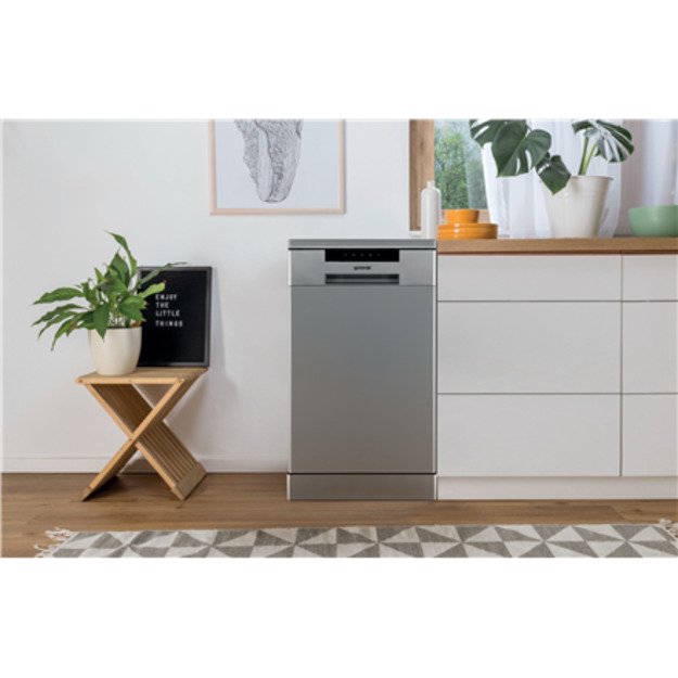 Gorenje Dishwasher | GS522E10S | Built under | Width 44.8 cm | Number of place settings 10 | Number of programs 6 | Energy effic