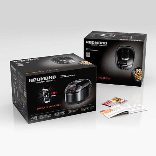 REDMOND M800S 5 L 900 W Black