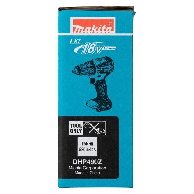 Makita DHP490Z power screwdriver/impact driver 1900 RPM Blue, Black