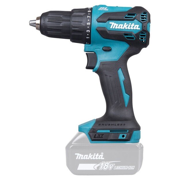 Makita DHP490Z power screwdriver/impact driver 1900 RPM Blue, Black