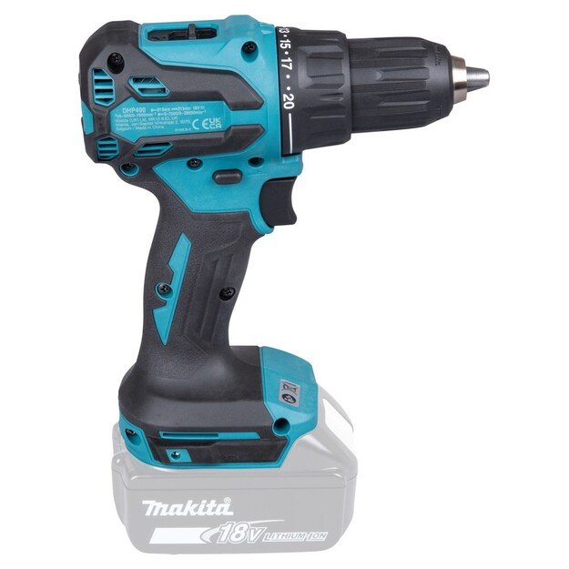 Makita DHP490Z power screwdriver/impact driver 1900 RPM Blue, Black