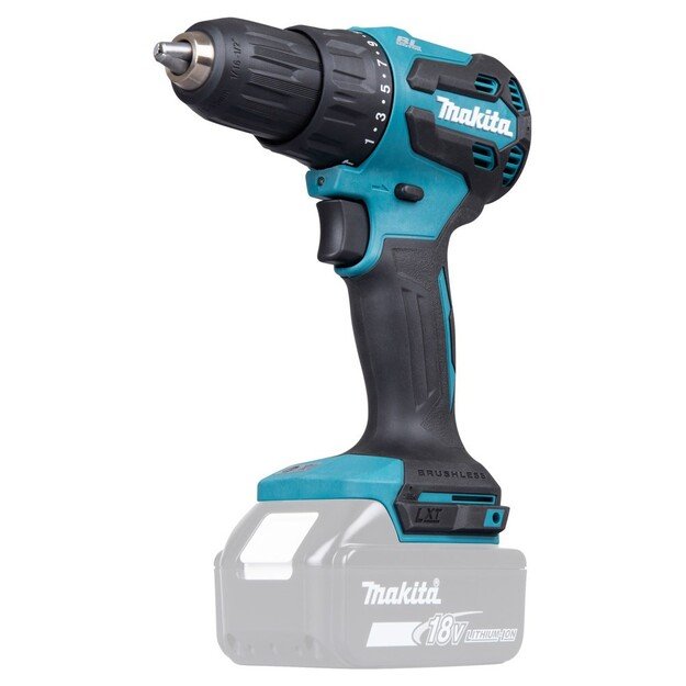 Makita DHP490Z power screwdriver/impact driver 1900 RPM Blue, Black