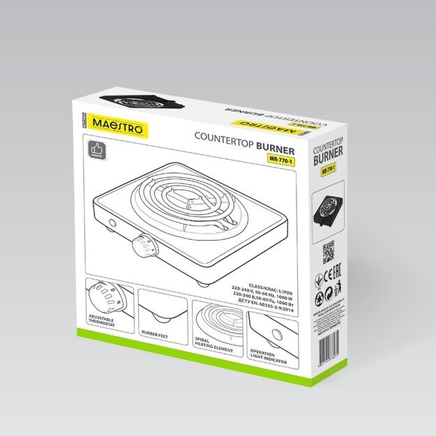 Kaitlentė 1 d. 1000W MR-770-1 MAESTRO