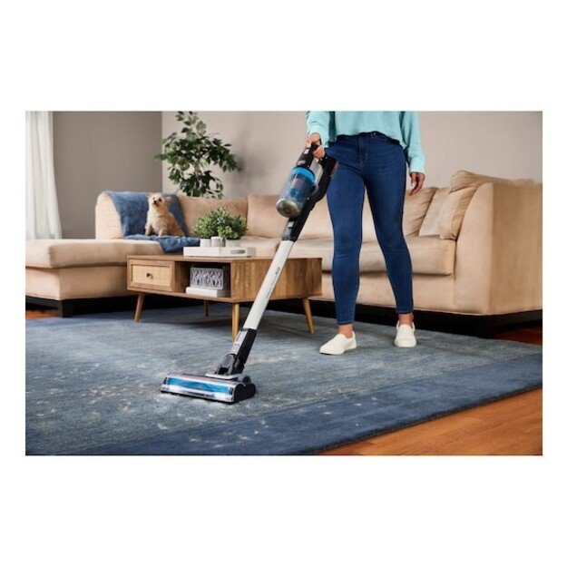 Black and Decker BHFEB520D1-QW stick vacuum/electric broom Battery Dry Cyclonic Bagless Black, Silver, Transparent 2 Ah