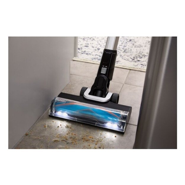 Black and Decker BHFEB520D1-QW stick vacuum/electric broom Battery Dry Cyclonic Bagless Black, Silver, Transparent 2 Ah