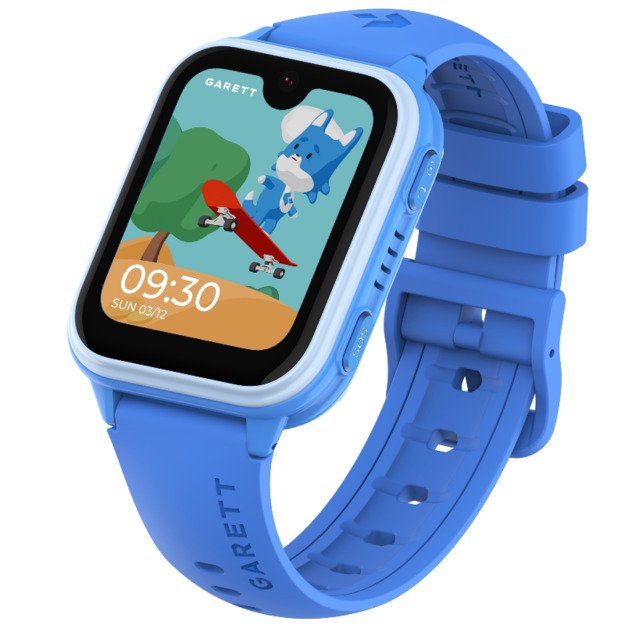 I&scaron;manusis laikrodis su lietuvi&scaron;ku meniu Garett Kids Vibe 4G Blue