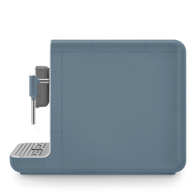 Smeg Espressomaschine BCC12SBMEU, Dampfd?se, Mahlwerk, Thermoblock, 1.4L Tank