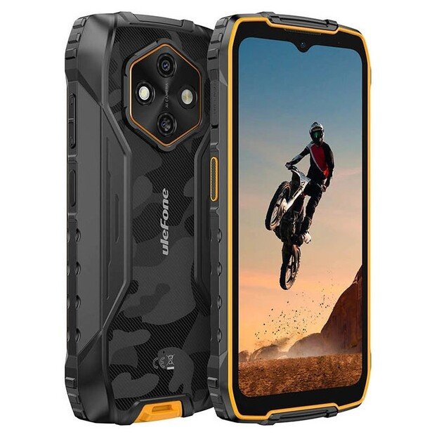 Ulefone RugKing 4 Pro 16.7 cm (6.56 ) Dual SIM Android 15 4G USB Type-C 8 GB 256 GB 10200 mAh Orange