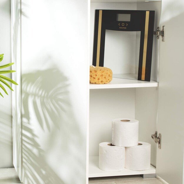 Salter SA00550BGCFAS Glass Analyser Bathroom Scale Black/Gold 1