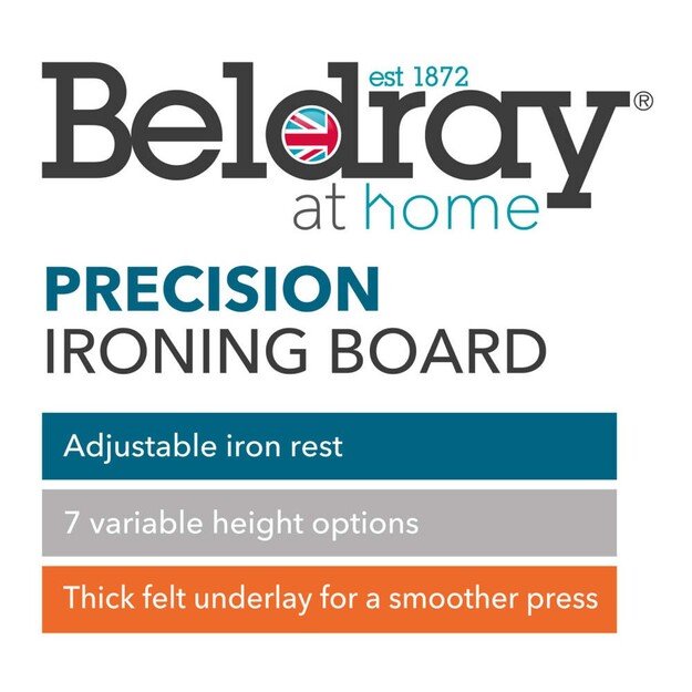 Beldray LA031213LEM2FEU7 Precision Ironing Board - Lemon Print115X 36 CM 1