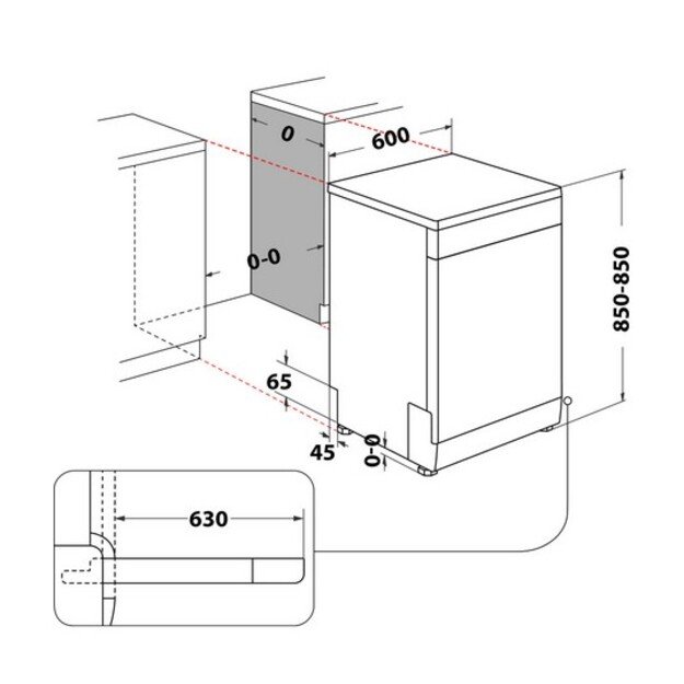 Whirlpool W7F HS41 X