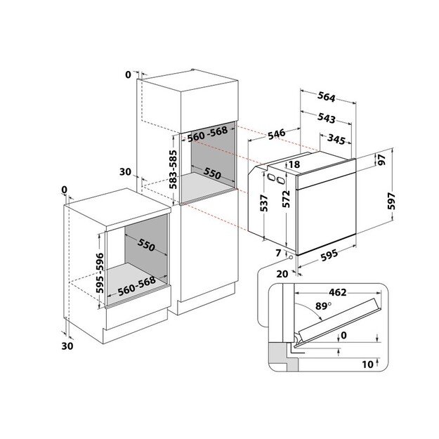 WHIRLPOOL WOI6A8HT1SBA 6