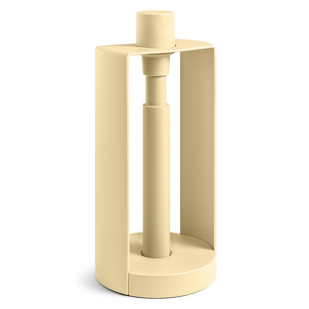 Paper towel holder, 16 cm, yellow, Create Collection