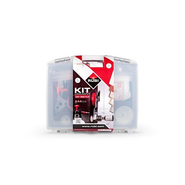 RUBI WET PORCELAIN TILE DRILLING SET 20 28 35 43 50 65 75 + MULTIDRILL + HYDRONETTE