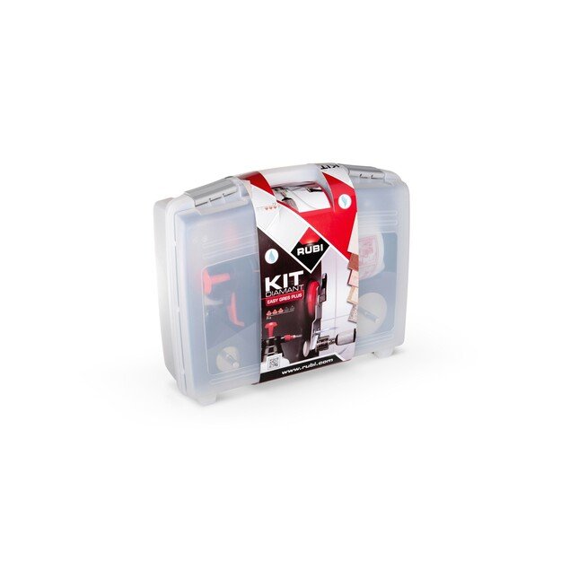 RUBI WET PORCELAIN TILE DRILLING SET 20 28 35 43 50 65 75 + MULTIDRILL + HYDRONETTE