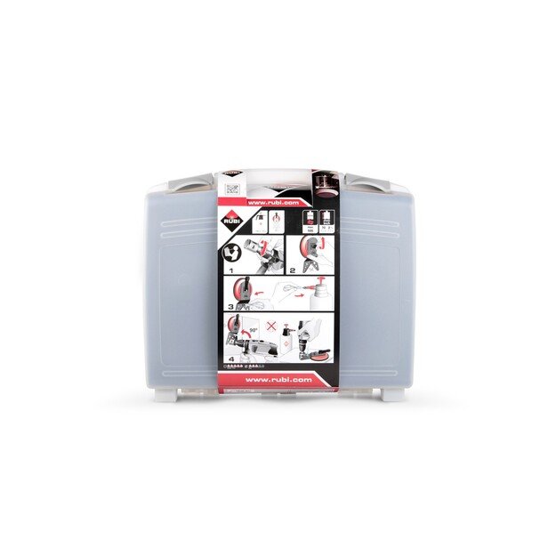 RUBI WET PORCELAIN TILE DRILLING SET 20 28 35 43 50 65 75 + MULTIDRILL + HYDRONETTE