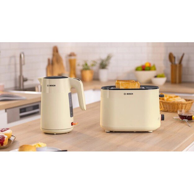 Bosch Toaster | TAT2M127 MyMoment | Power 950 W | Number of slots 2 | Housing material Plastic | Beige 3