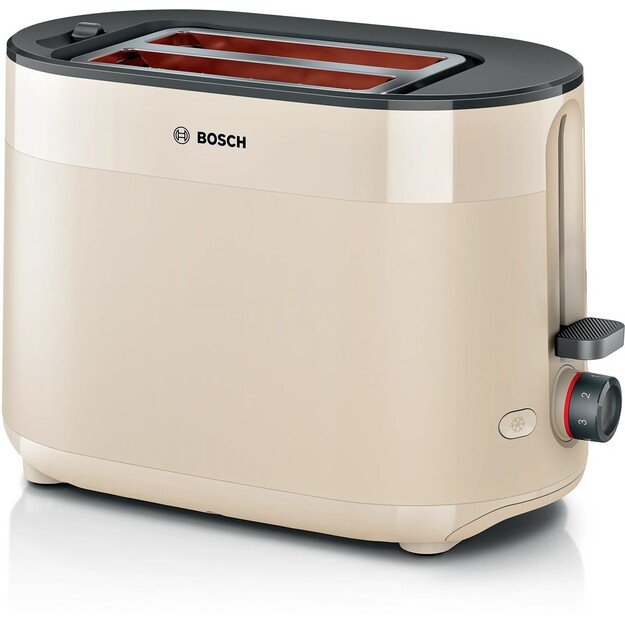Bosch Toaster | TAT2M127 MyMoment | Power 950 W | Number of slots 2 | Housing material Plastic | Beige 2