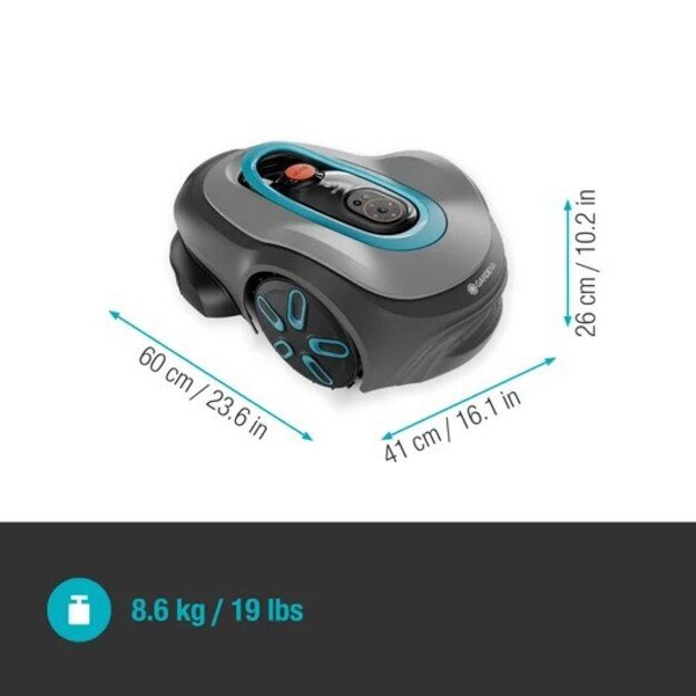 Gardena smart SILENO pro Robotic lawn mower Battery Grey