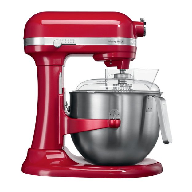 Mixer, 6.9 l, red, Kitchen Aid Professional