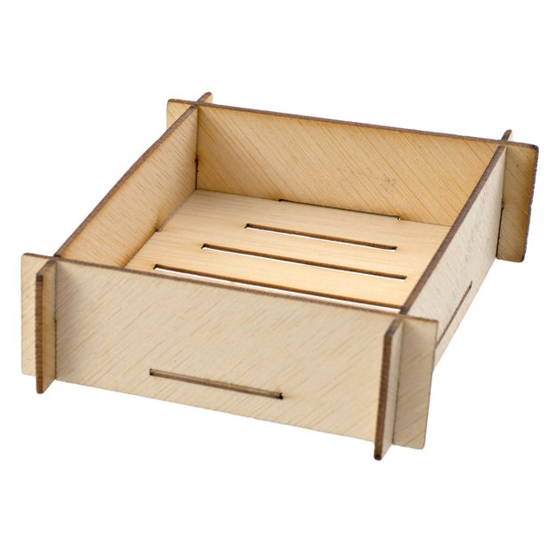 Disposable dish, 8x8 cm, 6 pcs