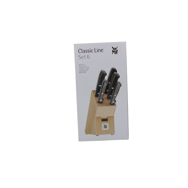 WMF 1874699990 Messerblock 6-teilig Classic Line
