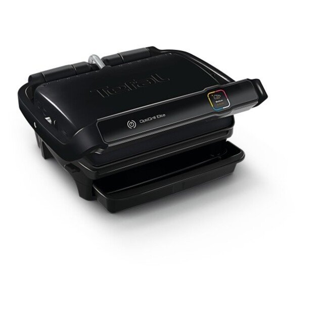 Tefal GC7508 OptiGrill Elite Kontaktgrill, schwarz