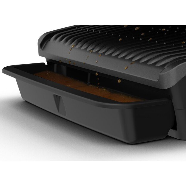 Tefal GC7508 OptiGrill Elite Kontaktgrill, schwarz