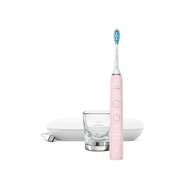 Philips Sonicare DiamondClean HX9911/29 electric toothbrush Adult Sonic toothbrush Pink