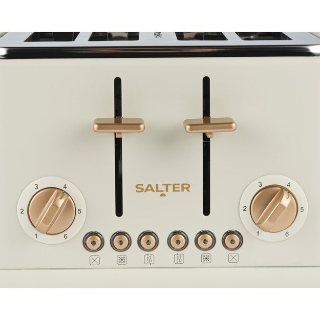 Salter EK5823OBVDE Pebble 4-Slice Toaster
