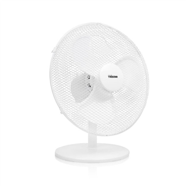 Tristar | Desk fan | VE-5727 | Desk fan | White | Diameter 30 cm | Number of speeds 3 | Oscillation | 40 W