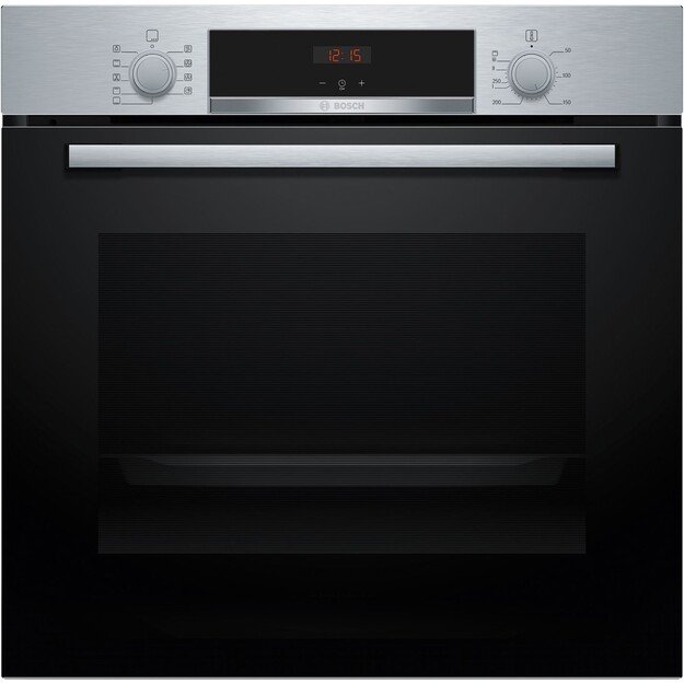 Bosch Serie 4 HBA514BS3 oven 71 L 3400 W Black, Stainless steel