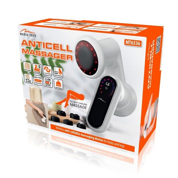 Wireless anti-cellulite massager ANTICELL MASSAGER MT6536 17