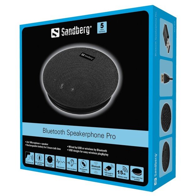 SANDBERG Bluetooth Speakerphone Pro