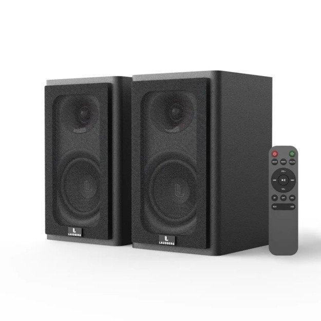 Laudberg XS1B bookshelf speakers 2.0 80W black
